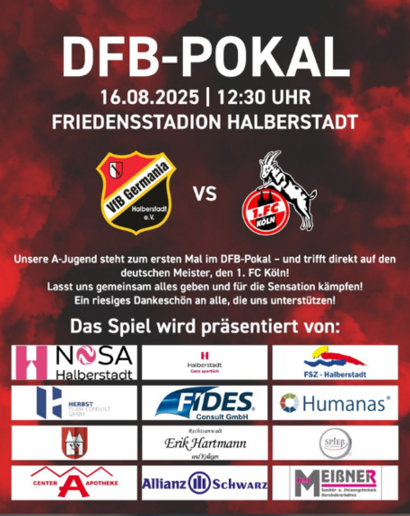 VAK neu   DFfB Pokal