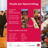 Musik am Nachmittag“ kommt am 14. März nach Halberstadt