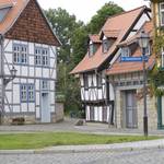 Fachwerkstraße in Halberstadt