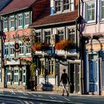 Vogtei Halberstadt © U. Schrader Fachwerkstraße in der Altstadt von Halberstadt