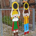 Begrüßungsschilder © Kita Holzbergwichtel