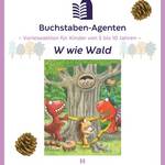 Buchstaben-Agenten im November W wie Wald mit dem kleinen Drachen Kokosnuss