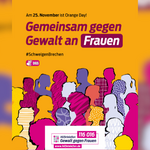 25.11.2025: Tag gegen Gewalt an Frauen - Aktionen in Halberstadt © Initiative für Frauen PM Gemeinsam gegen Gewalt an Frauen