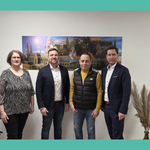 35 Jahre ÖSA Versicherungen Grüning -Stadt Halberstadt gratuliert langjährigem Partner