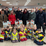 PM   Acht neue Werkbänke für Halberstädter Kitas – Spende bringt Kinderaugen zum Leuchten (c) Stadt Halberstadt