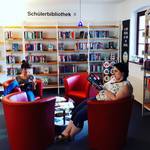 Schülerbibliothek © Anne Michel Ein gemütlicher Bereich zum Lesen, Lernen und Entspannen für Euch