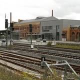 Impressionen des Bahnhofs Halberstadt