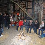 Feuerschein am Grudenberg - Foto: Ute Huch