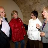 Buchlesung - Das Wagnis, Interessante Gespräche im Anschluss