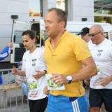 1. Halberstädter Benefizlauf zugunsten des Vereins krebskranker Kinder - Oberbürgermeister Andreas Henke