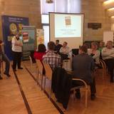 Roland greift ein - Zivilcourageworkshop im Halberstädter Rathaus
