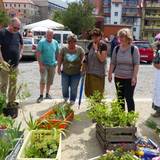 Eröffnung der Bürgergärten in der Judenstraße