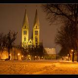 Halberstadt, Dom und Domplatz im Winter - Karsten Hebbel