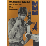 Plakat zur Messe der Meister von Morgen (MMM), Mai 1983