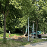  Umrüstung der vorhandenen Straßenbeleuchtung auf moderne LED-Technik, hier in der Gleimstraße ©Stadtmarketing, Stadt Halberstadt
