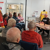 Impressionen vom Zeitzeugengespräch zur Jubiläumsausstellung mit „Andi“ und „Gerle“ und Moderator Bernd Waldow am 25.09.2025 (Städtisches Museum HBS). ©Städtisches Museum Impressionen vom Zeitzeugengespräch zur Jubiläumsausstellung mit „Andi“ und „Gerle“ und Moderator Bernd Waldow am 25.09.2025 (Städtisches Museum HBS). ©Städtisches Museum