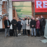 Richtfest für den neuen REWE in der Harzstraße ©Holger Wegener