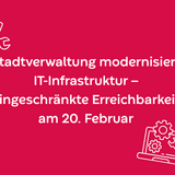 Stadtverwaltung modernisiert IT-Infrastruktur – Eingeschränkte Erreichbarkeit am 20. Februar &copy;Stadt Halberstadt