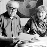 Walter und Pia Ebeling, 1978, Heinz Ebert &copy;Städtisches Museum Halberstadt