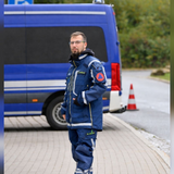 THW-Gruppenführer Steffen Lastytch im Einsatz &copy;Kristin Lastytch für THW OV HBS