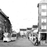 Straßenbahnfahrt über Breiten Weg ©Städtisches Museum HBS Straßenbahnfahrt über Breiten Weg ©Städtisches Museum HBS
