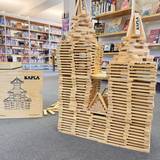 KAPLA-Steine mit Motiv Martinikirche &copy;Stadtbibliothek 