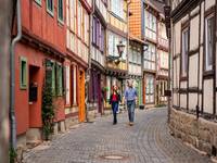 Fachwerk in Halberstadt [(c) Harzer Tourismusverband, A. Kaßner]