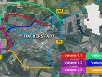 Landesstraßenbaubehörde informiert über Planungsstand der künftigen B 81-Ortsumfahrung Halberstadt