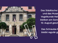 Museen am Domplatz am 10. August geschlossen