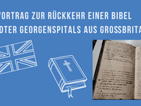 Abendvortrag zur R&uuml;ckkehr einer Bibel des Halberst&auml;dter Georgenspitals aus Gro&szlig;britannien