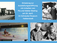 Einladung zur Ausstellungser&ouml;ffnung mit Arbeiten von Pia und Walter Ebeling