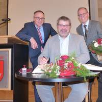 Verdienstmedaille der Stadt Halberstadt für Dr. Frank Aedtner