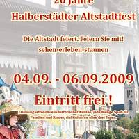 20 Jahre Halberstädter Altstadtfest
