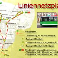 Mit dem Stadtbus & Straßenbahn