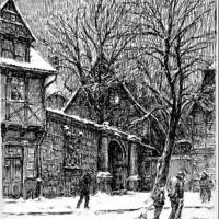 Gemm-Impression von Alt-Halberstadt im Winter