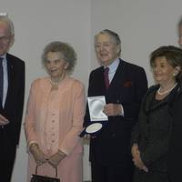 Moses Mendelssohn Medaille für Berthold Beitz