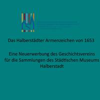 Geschichtsverein kauft für das Museum ein Halberstädter Armenzeichen