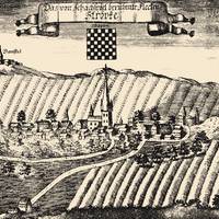 Historische Grafik Gesamtansicht Ströbeck