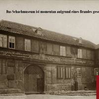 Das Gebäude des Schachmuseums vor der Rekonstruktion