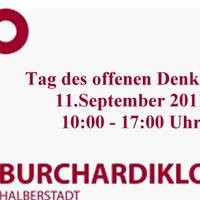 Tag des offenen Denkmals im Burchardikloster