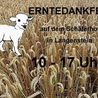 Traditionellen Erntedankmarkt in Langenstein