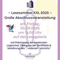 Lesesommer XXL – Große Abschluss-Veranstaltung