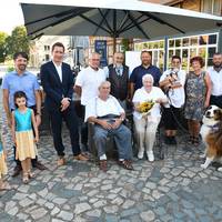 Gratulation zum 65. Hochzeitstag