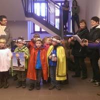 Sternensinger in der Stadtverwaltung