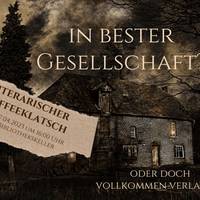 Plakat Literarischer Kaffeeklatsch-April