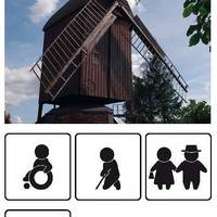 Bockwindmühle und Backhaus