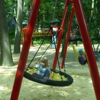 Neue Spielkombination im Tiergarten - Spielplatzoffensive der HaWoGe