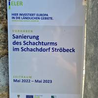 Hier investiert Europa in die ländlichen Gebiete - Sanierung des Schachturms im Schachdorf Ströbeck