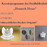 Weihnachtliches Bücher-Origami