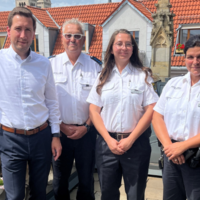 Neue Regionalbereichsbeamte nehmen Arbeit in Halberstadt auf